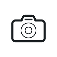 photo camera vector icon