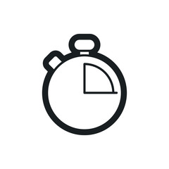 Obraz premium stopwatch vector icon