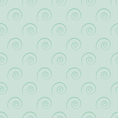 Soft regular disappearing swirl elements on a monochrome background