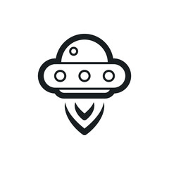 ufo vector icon