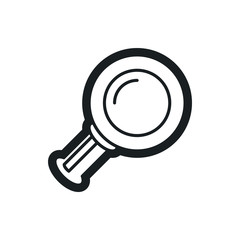 magnifier vector icon