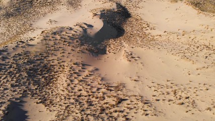 footprints in sand