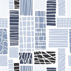 Abstract graphic  seamless pattern