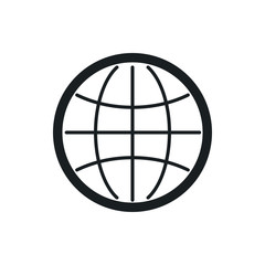 globe vector icon