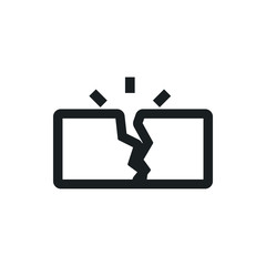 disconnection vector icon