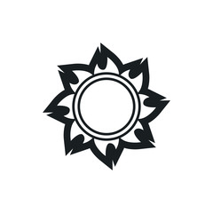 sun vector icon