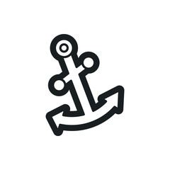 anchor vector icon