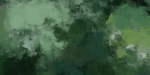 Digital sketch on colorful wall. 2d illustration. Texture backdrop painting. Creative chaos structure element.