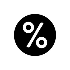 Percentage Icon Vector Logo Template Illustration - Vector