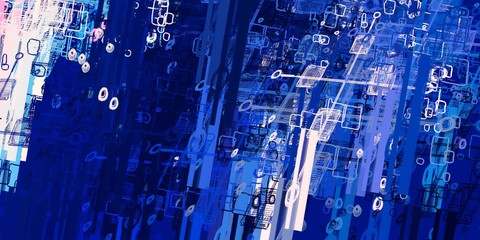 Decorative oil painting. Vibrant dynamic art. 2d illustration. Texture backdrop. Creative chaos structure element.