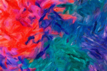 Colorful drawing abstract texture background in contemporary style, mixed media painting design backdrop, template for creating and decoration printable products as flyers, banners and web graphic