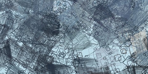 Brush painting. Artistic canvas. Oil art. 2d illustration. Texture backdrop. Creative chaos structure element.