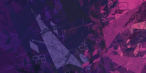 Poster oil painting element. 2d illustration. Texture backdrop. Creative chaos structure.