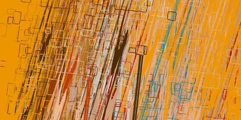 Poster oil painting element. 2d illustration. Texture backdrop. Creative chaos structure.