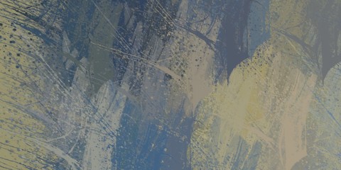 Poster oil painting element. 2d illustration. Texture backdrop. Creative chaos structure.