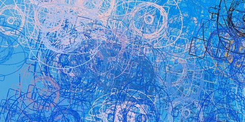 Poster oil painting element. 2d illustration. Texture backdrop. Creative chaos structure.