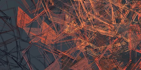 Illustration painted. Rough sketch surface. 2d illustration. Texture backdrop painting. Creative chaos structure element.