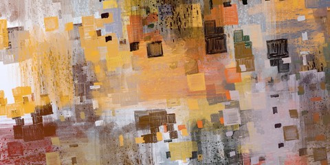 Canvas painting. Colorful background texture. 2d illustration. Texture backdrop. Creative chaos structure element.