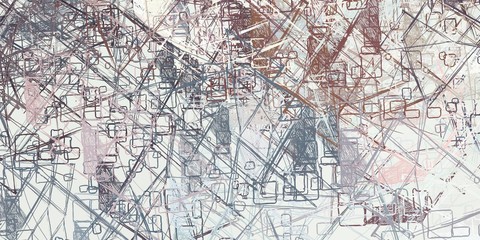 Modern art. Artistic brush. Oil painting. 2d illustration. Texture backdrop. Creative chaos structure element.