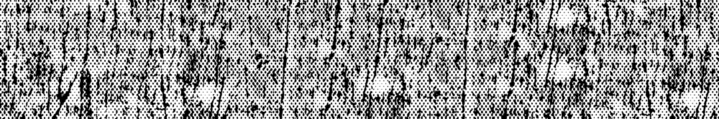 Grunge background black and white. The texture is abstract monochrome. Vector pattern of spots, scratches, lines, dots.