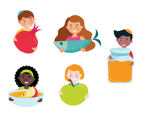 Happy and Sweet New year in hebrew greeting card for rosh hashana. vector