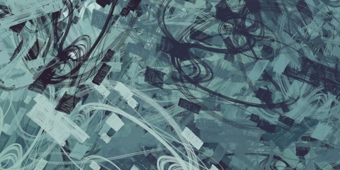 Illustration painted. Rough sketch surface. 2d illustration. Texture backdrop painting. Creative chaos structure element.