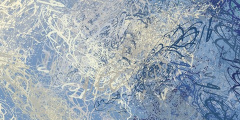 Art wallpaper. Digital canvas. 2d illustration. Texture backdrop painting. Creative chaos structure element.