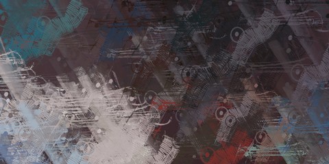 Art wallpaper. Digital canvas. 2d illustration. Texture backdrop painting. Creative chaos structure element.