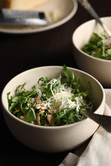 Salad Arugula and Parmesan
