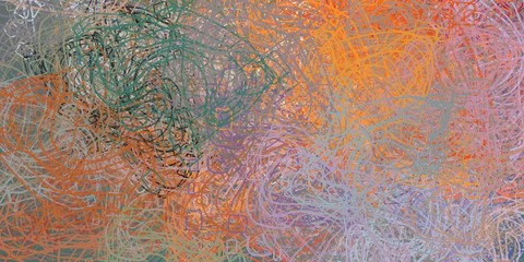 Brush painting. Artistic canvas. Oil art. 2d illustration. Texture backdrop. Creative chaos structure element.