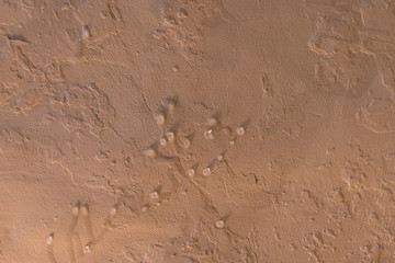 Water dripping from leaking ceiling