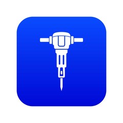 Jackhammer icon. Simple illustration of jackhammer vector icon for web