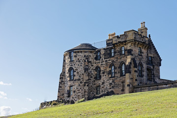 Old Observatory House in Calton Hill - Edinburgh, Scotland, United Kingdom