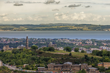 Fototapeta premium Calton Hill - Edinburgh, Scotland, United Kingdom