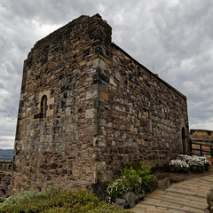 St Margaret's Chapel, Edinburgh Castle - Scotland, United Kingdom