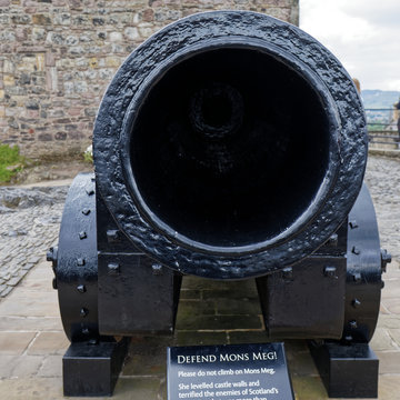 Mons Meg bombard, Edinburgh Castle - Scotland, United Kingdom