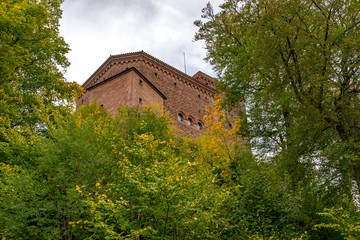 Fototapeta na wymiar Trifels Castle near Annweiler in the Southern Palatinate