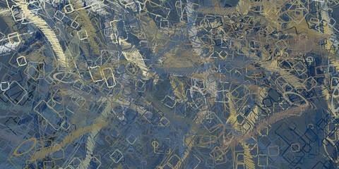 Canvas painting. Colorful background texture. 2d illustration. Texture backdrop. Creative chaos structure.