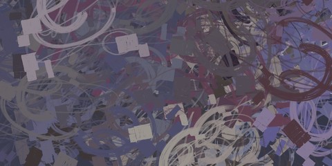 Canvas painting. Colorful background texture. 2d illustration. Texture backdrop. Creative chaos structure.