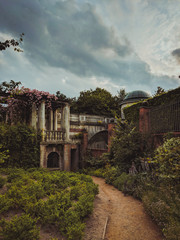 Obraz premium old palace in the village