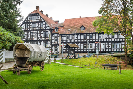 Historisches Fabrikgeb&auml;ude in Wanfried