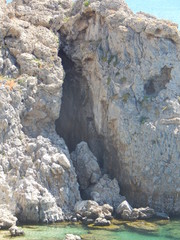 cave in the sea