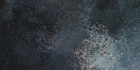 Handmade surreal abstract pattern. Modern artistic canvas. 2d illustration. Texture backdrop painting. Creative chaos structure.