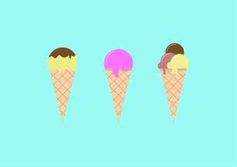 ice cream icon design - vector illustration.