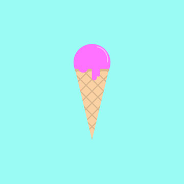 ice cream icon design - vector illustration.