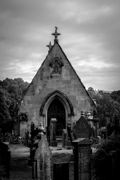 die Grabkapelle in Aberlour