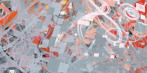 Art wallpaper. Digital canvas. 2d illustration. Texture backdrop painting. Creative chaos structure.