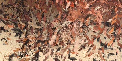 Art wallpaper. Digital canvas. 2d illustration. Texture backdrop painting. Creative chaos structure.