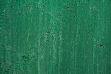 metal background old green barrel