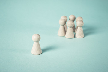 Figure reelationship Difficulties and  mobbing